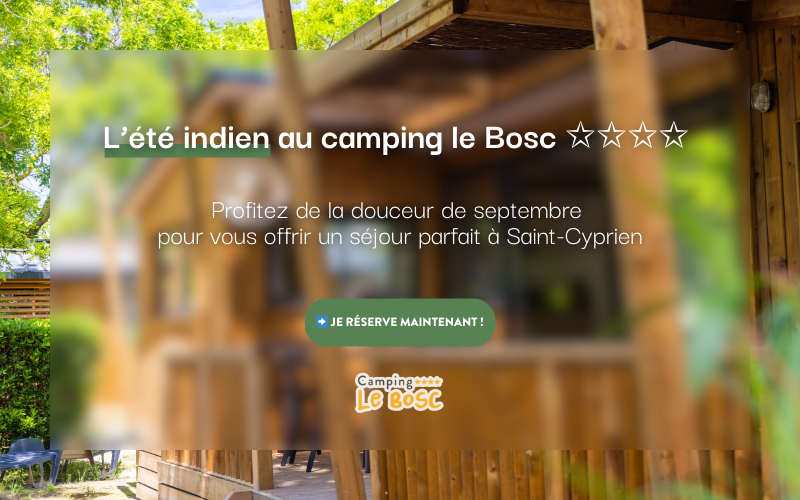 Camping le bosc ete indien