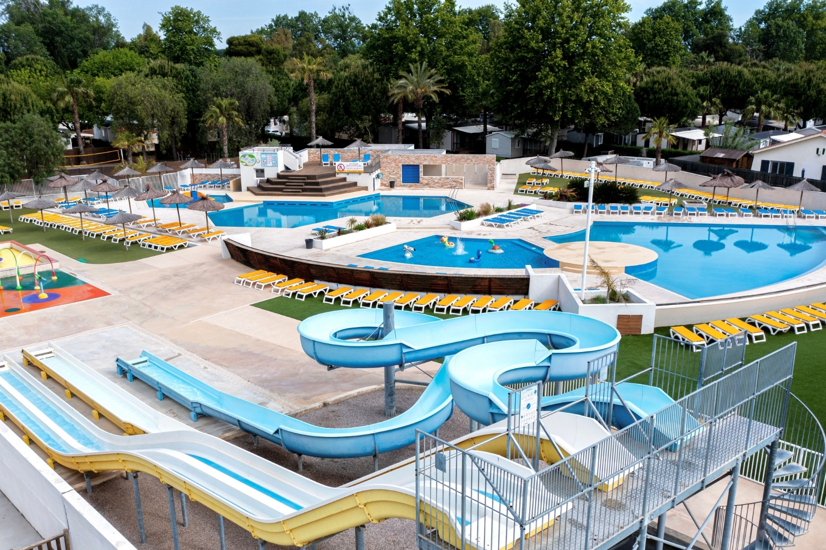 Parc aquatique du camping le Bosc