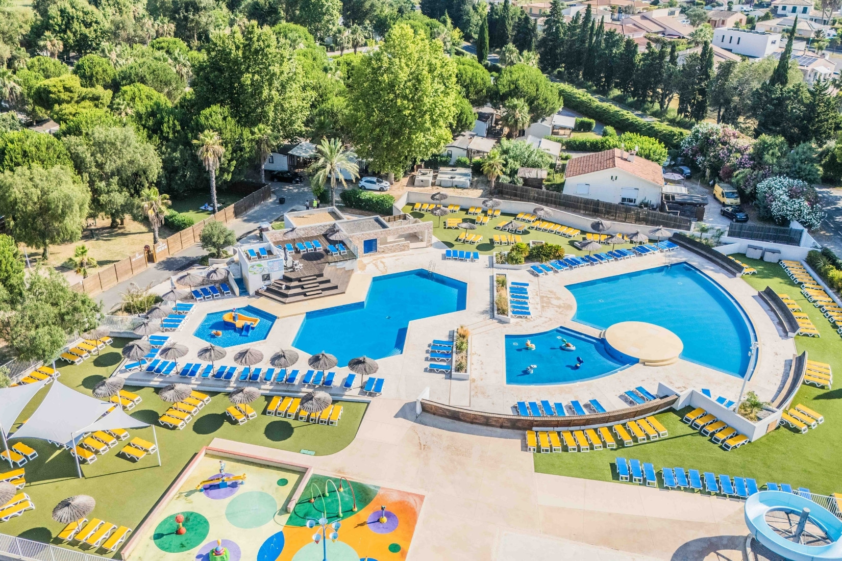 Parc aquatique du camping le Bosc